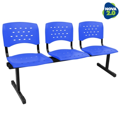 Longarina 3 lugares WP Plus - Azul