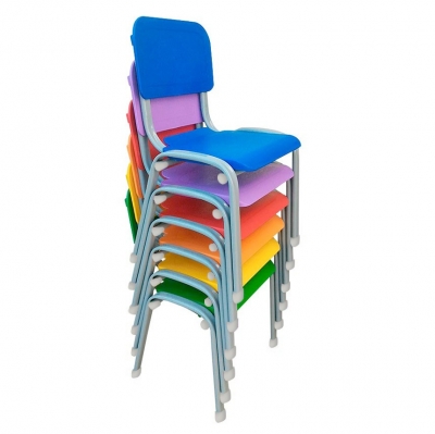 Kit 6 Cadeiras WP Kids Polipropileno Colorida