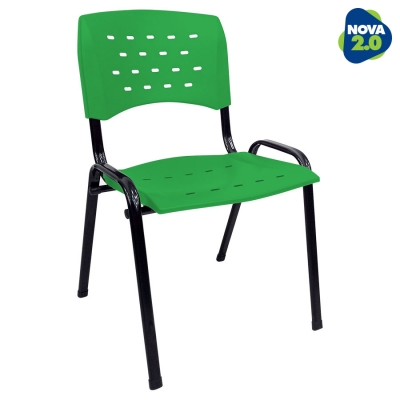 Kit 8 Cadeiras WP Flex Polipropileno Verde