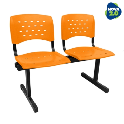 Longarina 2 lugares WP Plus - Laranja